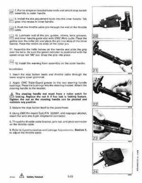 1995 Johnson/Evinrude Outboards 50 thru 70 3-cylinder Service Repair Manual P/N 503149, Page 195