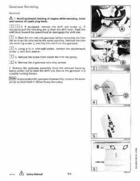 1995 Johnson/Evinrude Outboards 50 thru 70 3-cylinder Service Repair Manual P/N 503149, Page 205