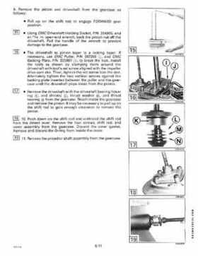 1995 Johnson/Evinrude Outboards 50 thru 70 3-cylinder Service Repair Manual P/N 503149, Page 207