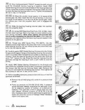 1995 Johnson/Evinrude Outboards 50 thru 70 3-cylinder Service Repair Manual P/N 503149, Page 217