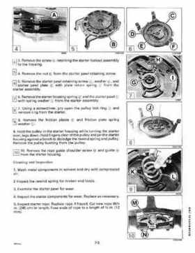 1995 Johnson/Evinrude Outboards 50 thru 70 3-cylinder Service Repair Manual P/N 503149, Page 225