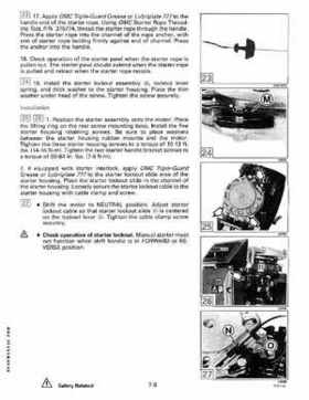 1995 Johnson/Evinrude Outboards 50 thru 70 3-cylinder Service Repair Manual P/N 503149, Page 228