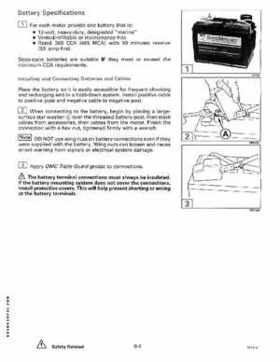 1995 Johnson/Evinrude Outboards 50 thru 70 3-cylinder Service Repair Manual P/N 503149, Page 232