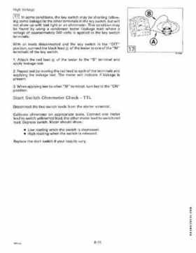 1995 Johnson/Evinrude Outboards 50 thru 70 3-cylinder Service Repair Manual P/N 503149, Page 243