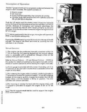 1995 Johnson/Evinrude Outboards 50 thru 70 3-cylinder Service Repair Manual P/N 503149, Page 262