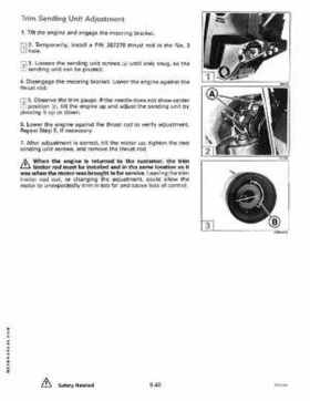 1995 Johnson/Evinrude Outboards 50 thru 70 3-cylinder Service Repair Manual P/N 503149, Page 298