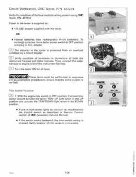 1996 Johnson Evinrude "ED" 90 CV 88 thru 115 Service Repair Manual, P/N 507126, Page 256