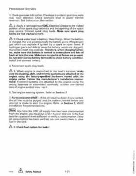 1996 Johnson Evinrude "ED" 90 LV 125C, 130, 200, 225, 250 Service Repair Manual, P/N 507128, Page 37