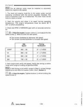 1996 Johnson Evinrude "ED" 90 LV 125C, 130, 200, 225, 250 Service Repair Manual, P/N 507128, Page 60