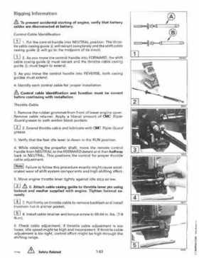 1996 Johnson Evinrude "ED" 90 LV 125C, 130, 200, 225, 250 Service Repair Manual, P/N 507128, Page 69