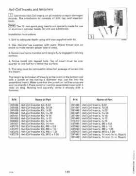 1996 Johnson Evinrude "ED" 90 LV 125C, 130, 200, 225, 250 Service Repair Manual, P/N 507128, Page 75