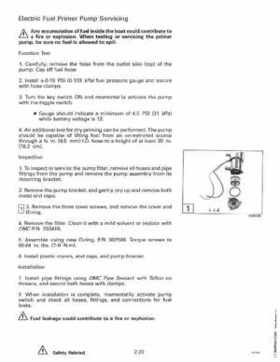 1996 Johnson Evinrude "ED" 90 LV 125C, 130, 200, 225, 250 Service Repair Manual, P/N 507128, Page 98