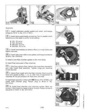 1996 Johnson Evinrude "ED" 90 LV 125C, 130, 200, 225, 250 Service Repair Manual, P/N 507128, Page 105