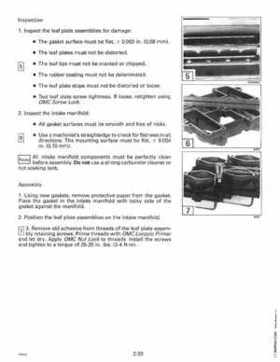 1996 Johnson Evinrude "ED" 90 LV 125C, 130, 200, 225, 250 Service Repair Manual, P/N 507128, Page 109