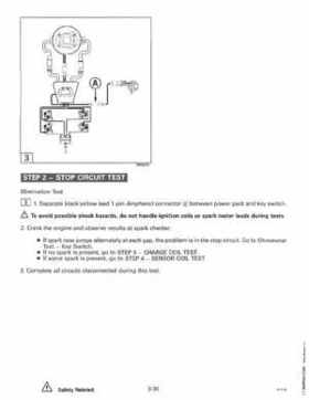 1996 Johnson Evinrude "ED" 90 LV 125C, 130, 200, 225, 250 Service Repair Manual, P/N 507128, Page 152