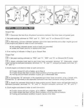 1996 Johnson Evinrude "ED" 90 LV 125C, 130, 200, 225, 250 Service Repair Manual, P/N 507128, Page 168