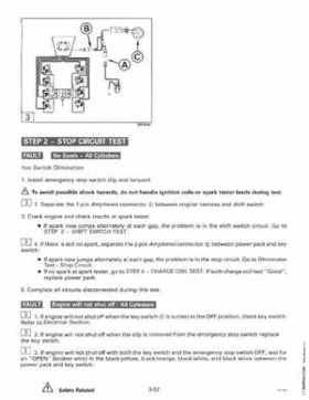 1996 Johnson Evinrude "ED" 90 LV 125C, 130, 200, 225, 250 Service Repair Manual, P/N 507128, Page 174