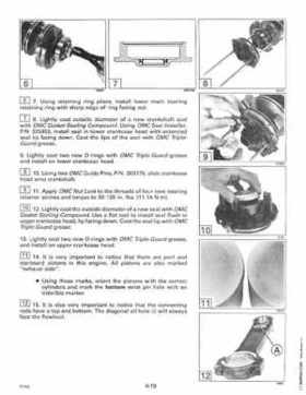 1996 Johnson Evinrude "ED" 90 LV 125C, 130, 200, 225, 250 Service Repair Manual, P/N 507128, Page 212