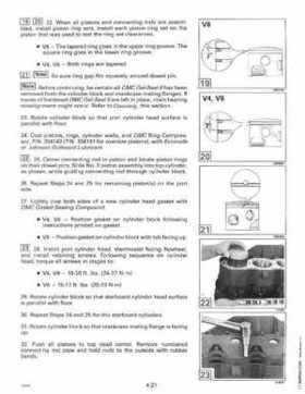 1996 Johnson Evinrude "ED" 90 LV 125C, 130, 200, 225, 250 Service Repair Manual, P/N 507128, Page 214