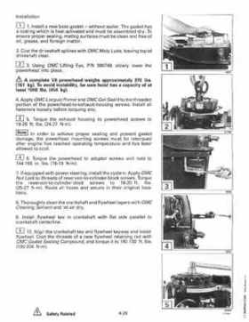 1996 Johnson Evinrude "ED" 90 LV 125C, 130, 200, 225, 250 Service Repair Manual, P/N 507128, Page 219