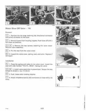 1996 Johnson Evinrude "ED" 90 LV 125C, 130, 200, 225, 250 Service Repair Manual, P/N 507128, Page 224