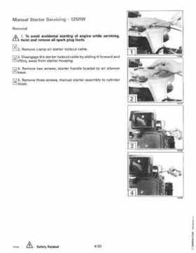 1996 Johnson Evinrude "ED" 90 LV 125C, 130, 200, 225, 250 Service Repair Manual, P/N 507128, Page 226