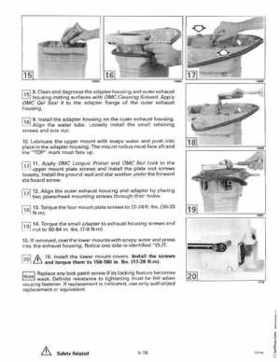 1996 Johnson Evinrude "ED" 90 LV 125C, 130, 200, 225, 250 Service Repair Manual, P/N 507128, Page 264