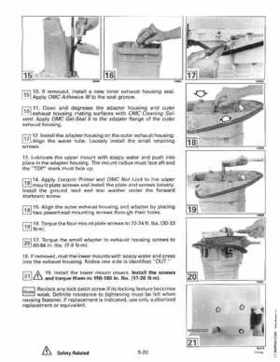 1996 Johnson Evinrude "ED" 90 LV 125C, 130, 200, 225, 250 Service Repair Manual, P/N 507128, Page 268