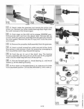 1996 Johnson Evinrude "ED" 90 LV 125C, 130, 200, 225, 250 Service Repair Manual, P/N 507128, Page 289