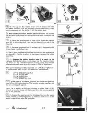 1996 Johnson Evinrude "ED" 90 LV 125C, 130, 200, 225, 250 Service Repair Manual, P/N 507128, Page 290