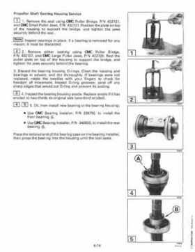 1996 Johnson Evinrude "ED" 90 LV 125C, 130, 200, 225, 250 Service Repair Manual, P/N 507128, Page 291