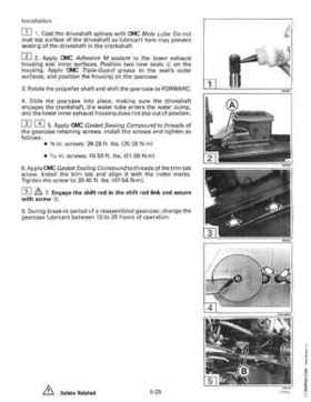 1996 Johnson Evinrude "ED" 90 LV 125C, 130, 200, 225, 250 Service Repair Manual, P/N 507128, Page 301