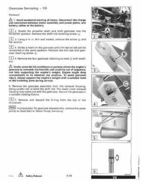 1996 Johnson Evinrude "ED" 90 LV 125C, 130, 200, 225, 250 Service Repair Manual, P/N 507128, Page 304
