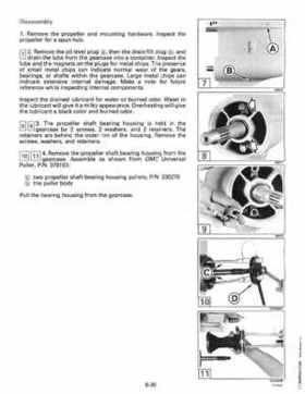 1996 Johnson Evinrude "ED" 90 LV 125C, 130, 200, 225, 250 Service Repair Manual, P/N 507128, Page 305