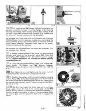 1996 Johnson Evinrude "ED" 90 LV 125C, 130, 200, 225, 250 Service Repair Manual, P/N 507128, Page 317