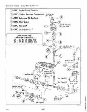 1996 Johnson Evinrude "ED" 90 LV 125C, 130, 200, 225, 250 Service Repair Manual, P/N 507128, Page 322