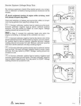1996 Johnson Evinrude "ED" 90 LV 125C, 130, 200, 225, 250 Service Repair Manual, P/N 507128, Page 349