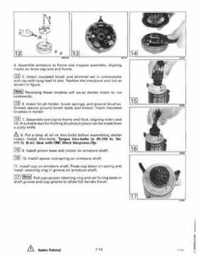 1996 Johnson Evinrude "ED" 90 LV 125C, 130, 200, 225, 250 Service Repair Manual, P/N 507128, Page 355