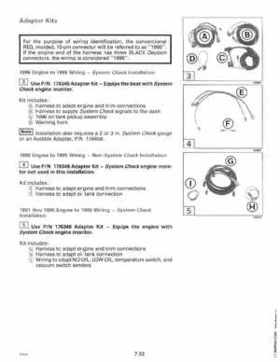 1996 Johnson Evinrude "ED" 90 LV 125C, 130, 200, 225, 250 Service Repair Manual, P/N 507128, Page 374