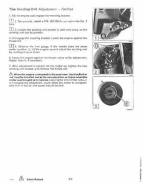 1996 Johnson Evinrude "ED" 90 LV 125C, 130, 200, 225, 250 Service Repair Manual, P/N 507128, Page 394