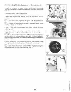 1996 Johnson Evinrude "ED" 90 LV 125C, 130, 200, 225, 250 Service Repair Manual, P/N 507128, Page 397