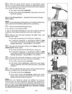 1996 Johnson Evinrude "ED" Electric Outboards Service Manual, P/N 507119, Page 49