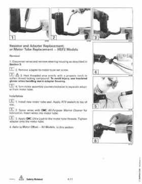 1996 Johnson Evinrude "ED" Electric Outboards Service Manual, P/N 507119, Page 127