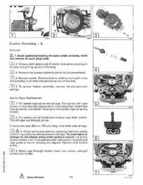 1996 Johnson/Evinrude Outboards 8 thru 15 Four-Stroke Service Repair Manual P/N 507121, Page 232