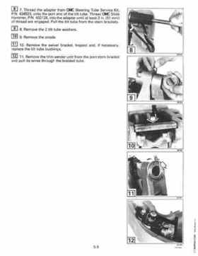 1997 Johnson Evinrude "EU" 125C, 130, 200, 225, 250 90 LV Service Repair Manual, P/N 507269, Page 251