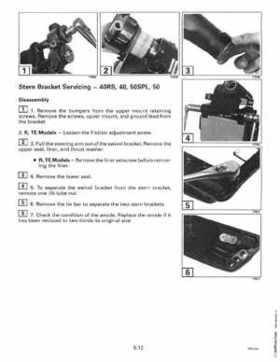 1997 Johnson Evinrude "EU" 40 thru 55 2-Cylinder Service Repair Manual, P/N 507265, Page 184