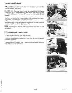 1997 "EU" Johnson Evinrude 5 thru 15 Four Stroke Service Repair Manual, P/N 507262, Page 25