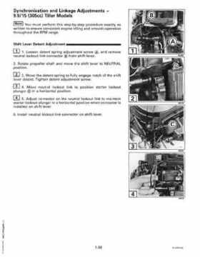 1997 "EU" Johnson Evinrude 5 thru 15 Four Stroke Service Repair Manual, P/N 507262, Page 43