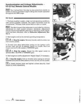 1997 "EU" Johnson Evinrude 5 thru 15 Four Stroke Service Repair Manual, P/N 507262, Page 48