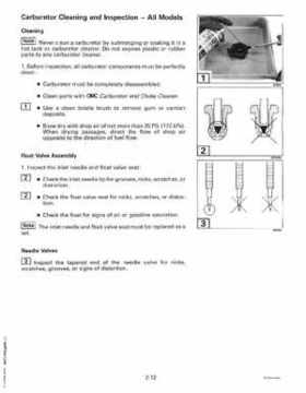 1997 "EU" Johnson Evinrude 5 thru 15 Four Stroke Service Repair Manual, P/N 507262, Page 71